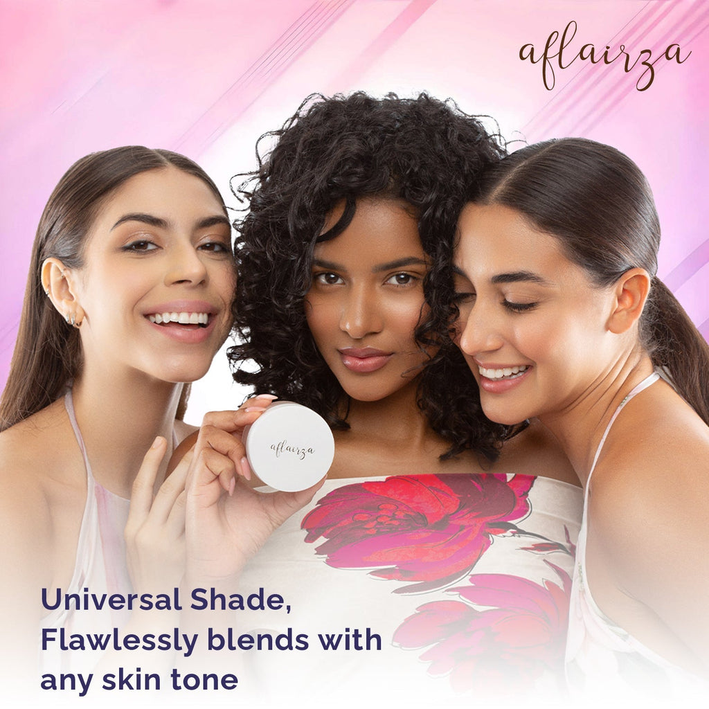 Aflairza Loose Setting Powder with Universal Shades for Long-Lasting Oil Control, Blurs Pores & Smooth Finish | Grocsy