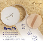 Aflairza Loose Setting Powder with Universal Shades for Long-Lasting Oil Control, Blurs Pores & Smooth Finish | Grocsy