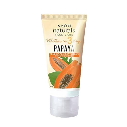 Avon Naturals Face Care Papaya Tone-up powdery Cream | Grocsy