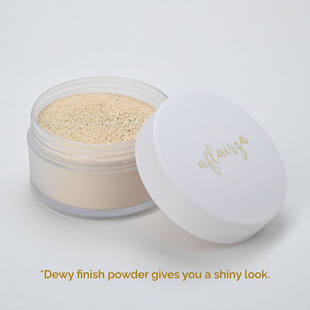 Aflairza Loose Setting Powder with Universal Shades for Long-Lasting Oil Control, Blurs Pores & Smooth Finish | Grocsy
