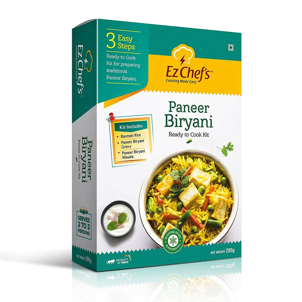 Ez Chef's Paneer Biryani Kit | Grocsy
