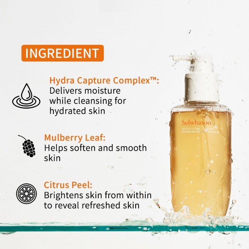 Sulwhasoo Gentle Cleansing Foam | Grocsy