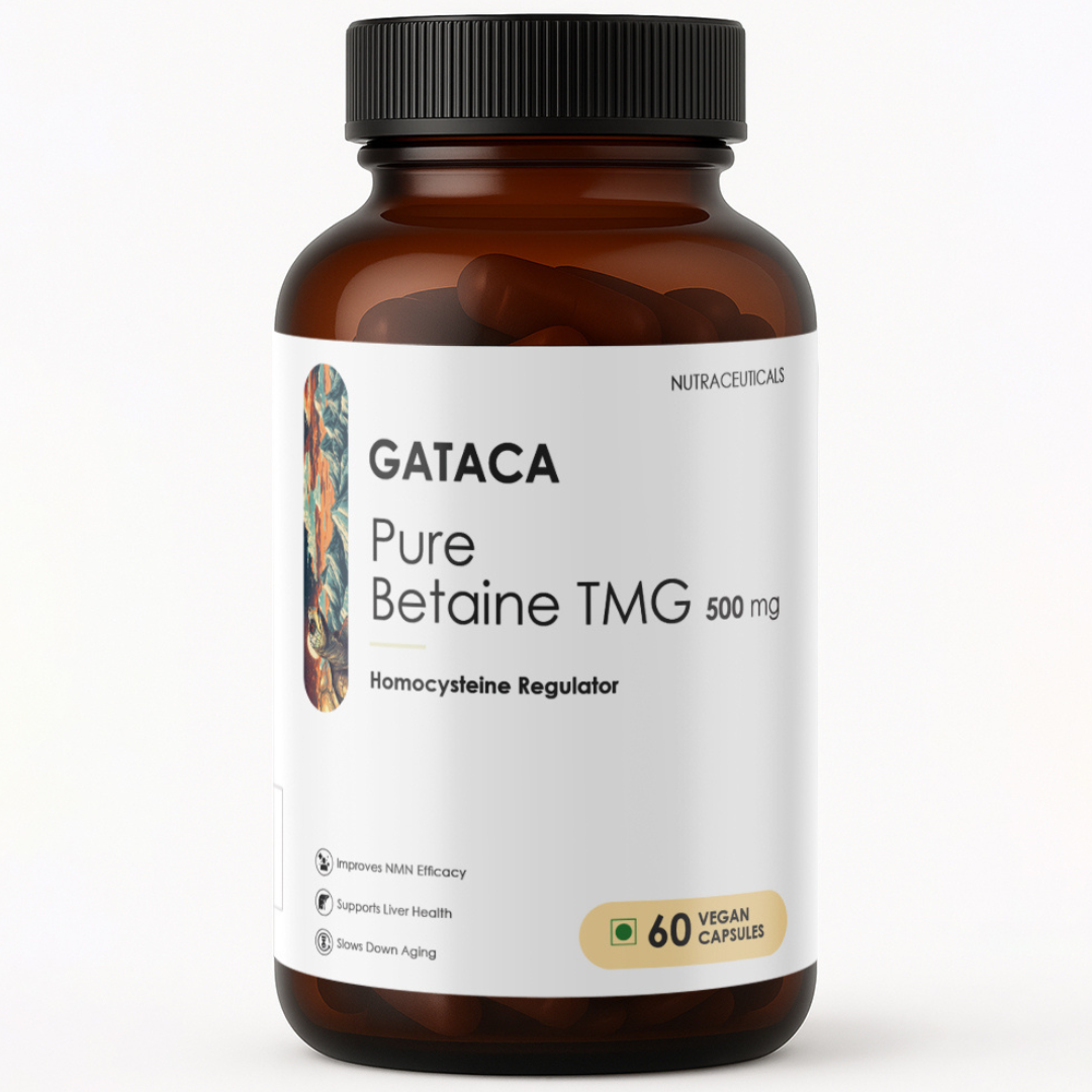 GATACA Pure Betaine TMG - 500 mg Capsules | Grocsy