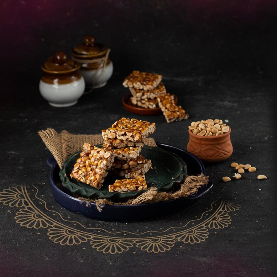 Almond House Groundnut Chikki | Grocsy