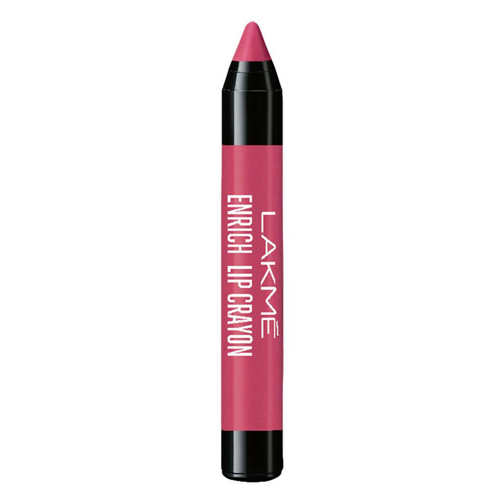 Lakme Enrich Lip Crayon - Baby Pink | Grocsy