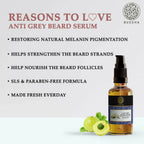 Buddha Natural Grey Beard Hair Oil Serum | Grocsy