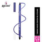 Recode Turning Heads Crayon Gel Eyeliner Cum Kajal Pencil - Blue Sapphire | Grocsy