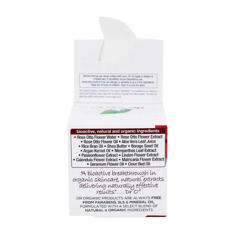 Dr.Organic Rose Otto Day Cream | Grocsy
