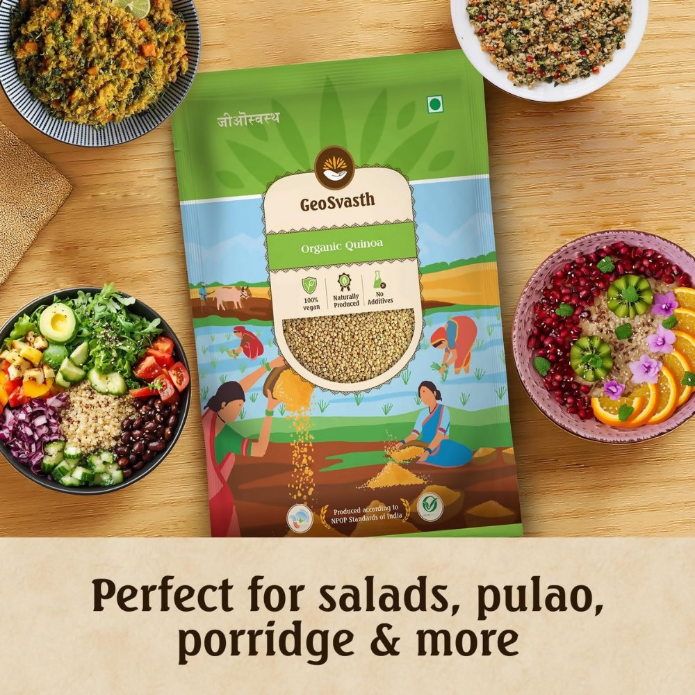 GeoSvasth Organic Quinoa | Grocsy