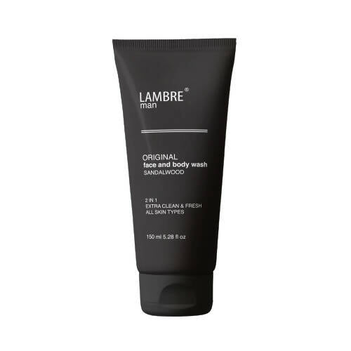 Lambre Man Original Face and Body Wash (Sandalwood) | Grocsy
