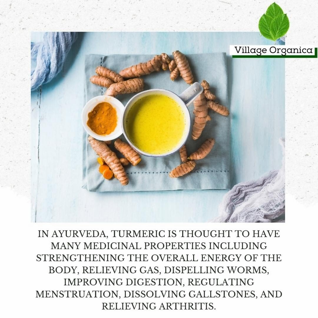 Village-Organica Turmeric Powder | Grocsy