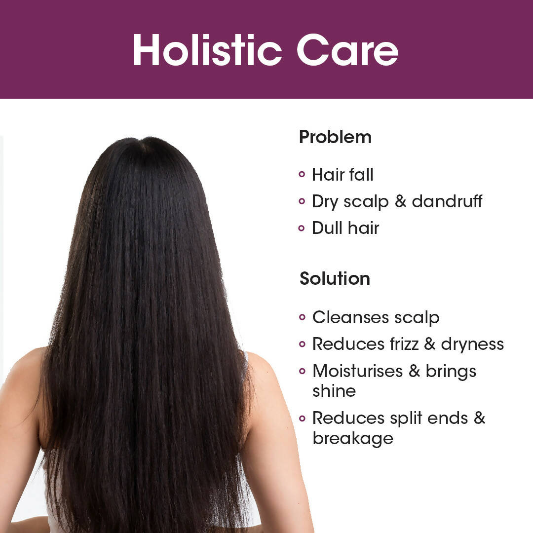 TAC - The Ayurveda Co. Onion Hair Shampoo for Hair Regrowth & Frizz Free Hair | Grocsy