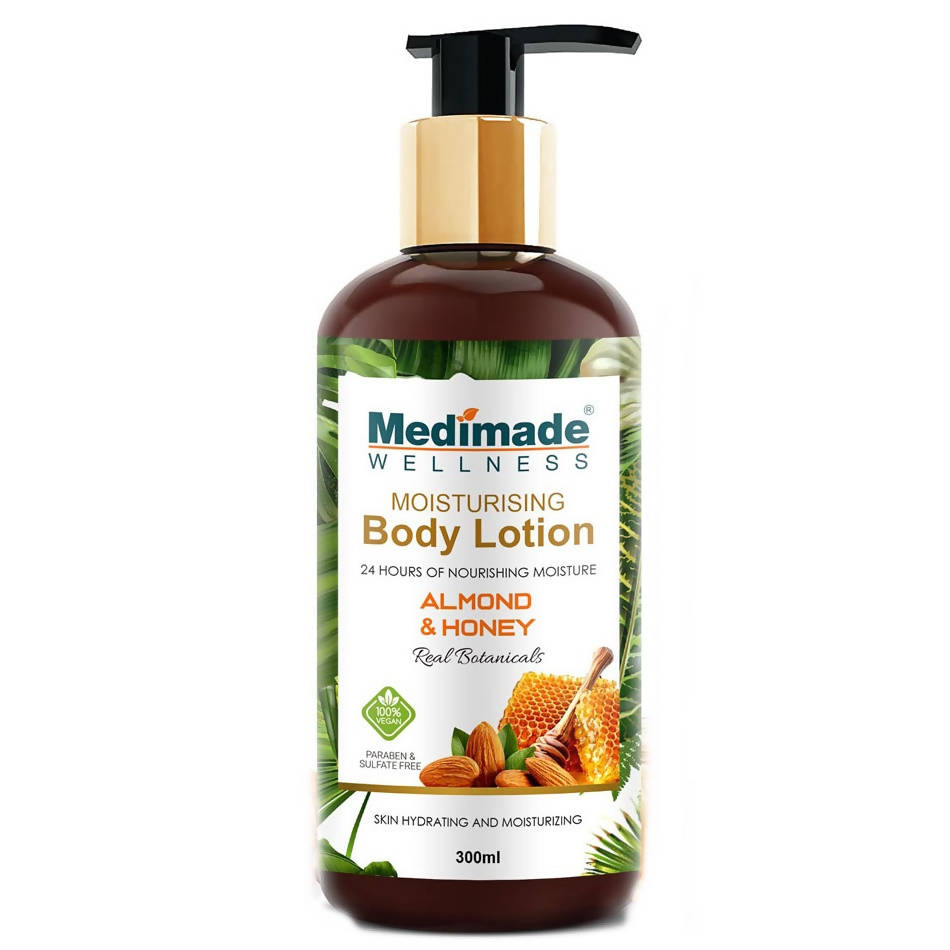 Medimade Wellness Almond and Honey Moisturising Body Lotion | Grocsy