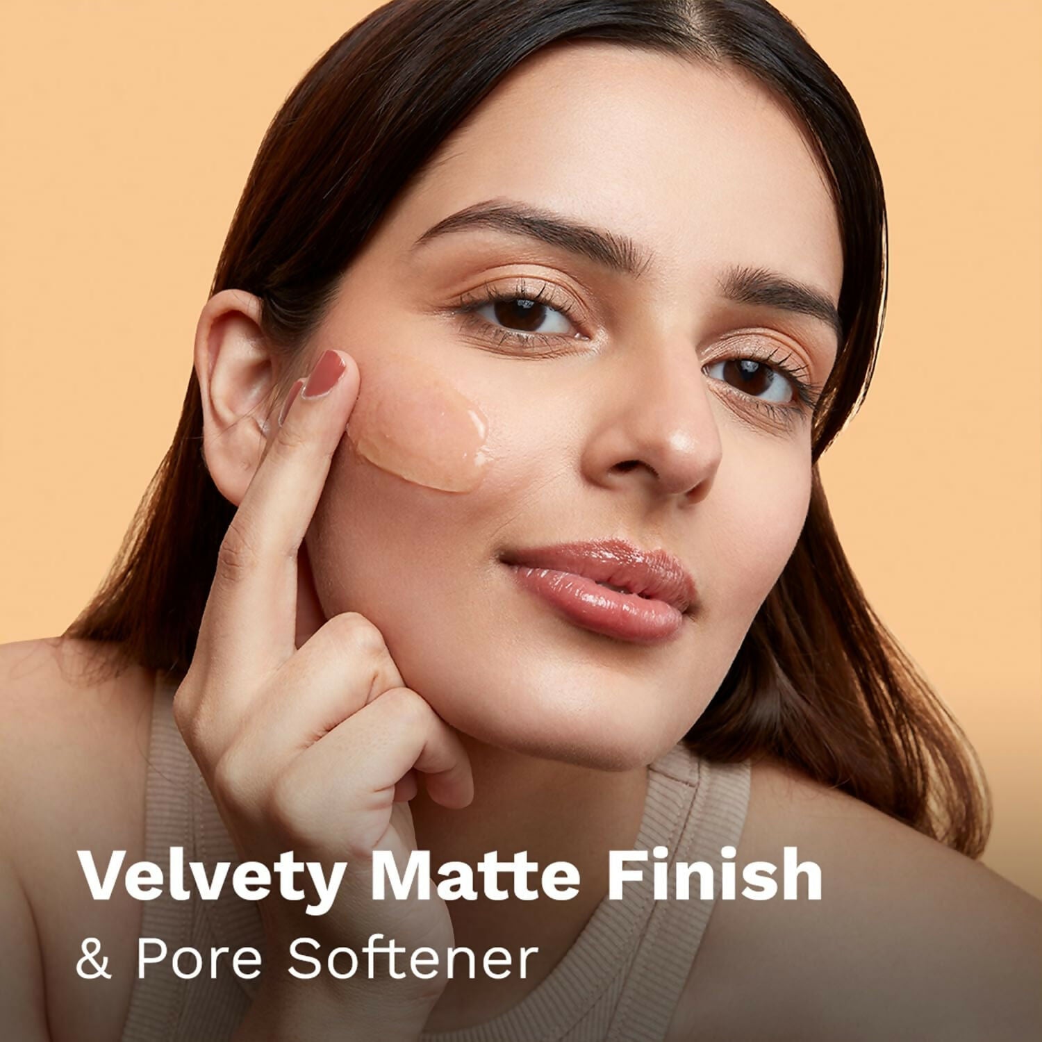 Pilgrim Glow Primer Pore Blurring Matte Finish Vitamin C Infused | Grocsy