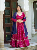 Lehenga Mart Rani Pink Designer Wedding Wear Lehenga Choli | Grocsy