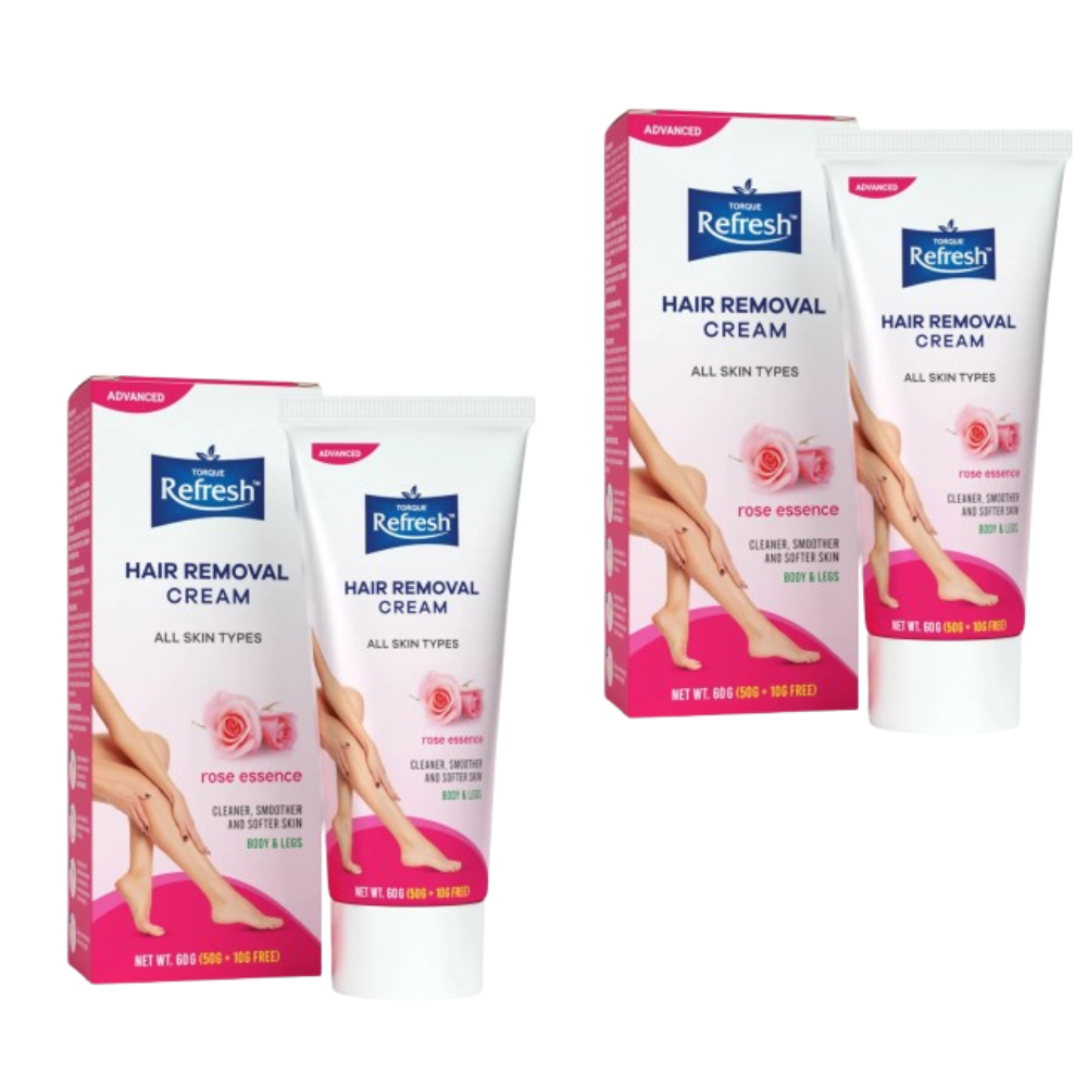 Torque's Refresh Hair Removal Cream With Rose Essence | Grocsy