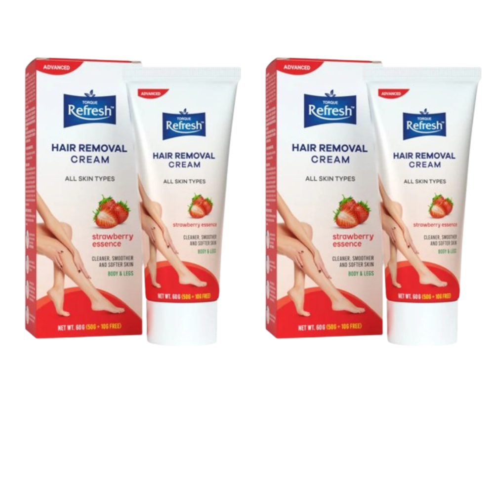 Torque's Refresh Hair Removal Cream With Strawberry | Grocsy