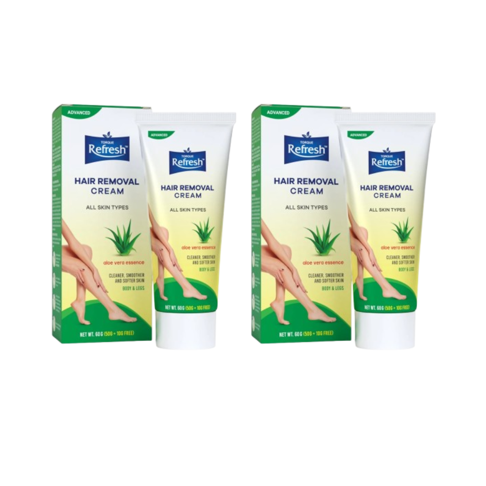 Torque's Refresh Hair Removal Cream With Aloe Vera Essence | Grocsy