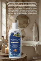 Al Masnoon Moroccan Argan Oil Shampoo | Grocsy