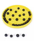 TOYZTREND Mind Challenging and Brain Development Brainvita Mini for Kids with 33 Glass Marbles | Grocsy