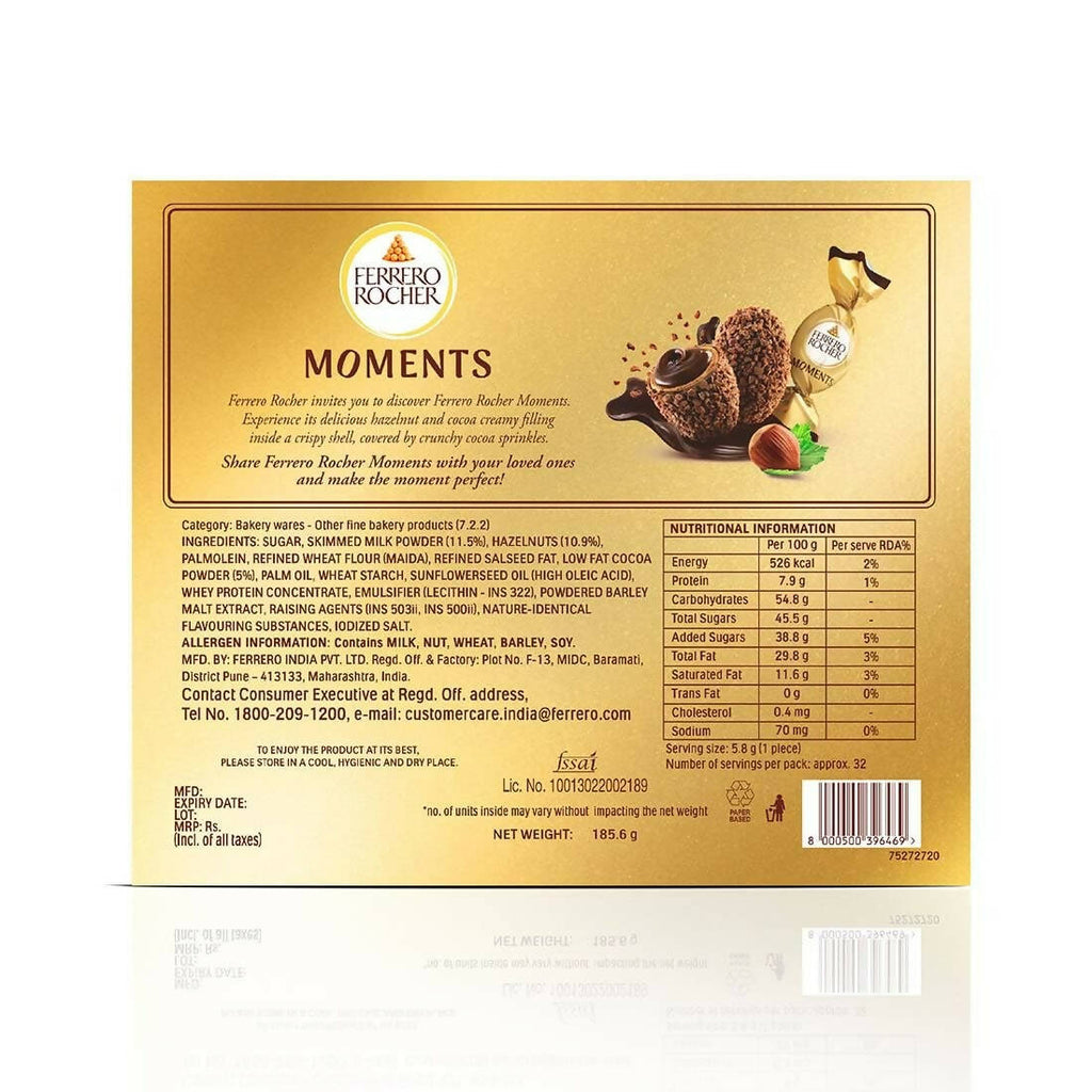 Ferrero Rocher Moments 8 pralines | Grocsy