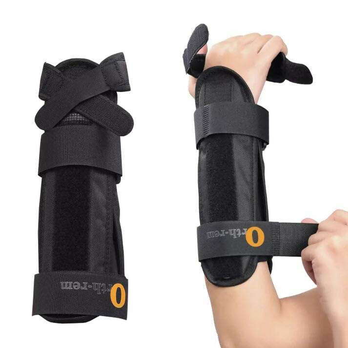 Orth-rem Adjustable Wrist & Forearm Brace with Removable Splint | Grocsy