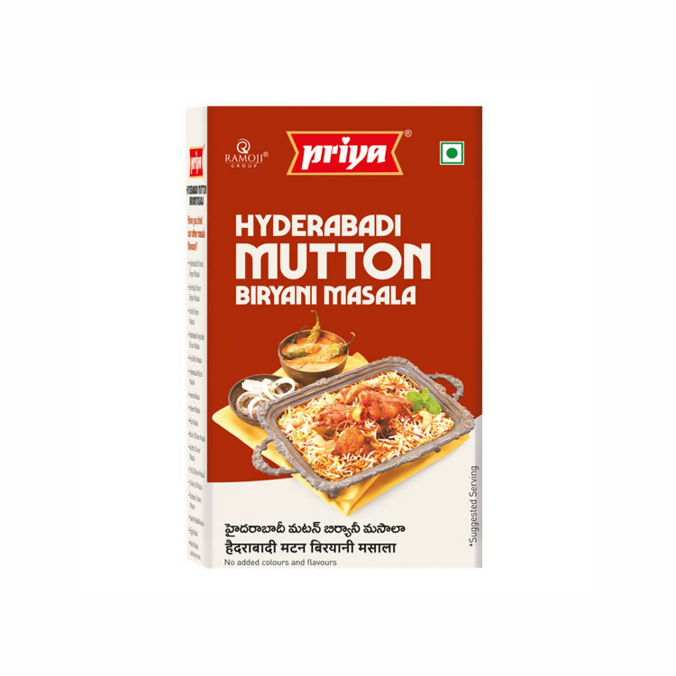 Priya Hyderabadi Mutton Biryani Masala | Grocsy