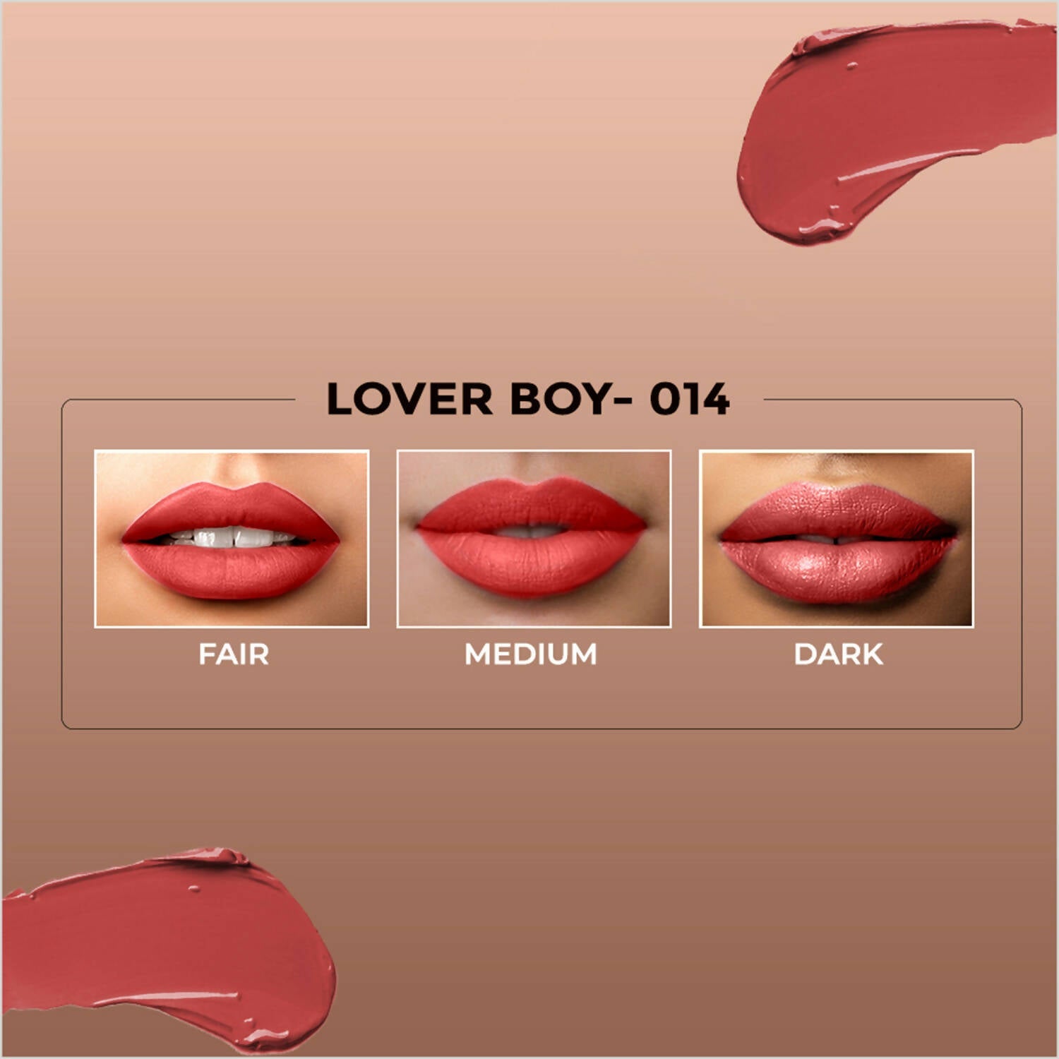 Colorbar Powerkiss Vegan Matte Lipcolor- Lover Boy | Grocsy