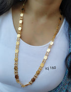 Gold-Polished Alloy Goddess Laxmi Ginni Chain - The Pari | Grocsy