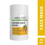 Orgatre Ubtan Face Mask Stick For Men & Women For Sun Tan, Natural Glow With Natural Haldi | Grocsy