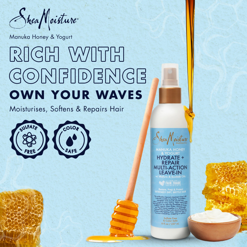 Shea Moisture Hydrate + Repair Multi-Action Leave-In Spray Treatment | Grocsy