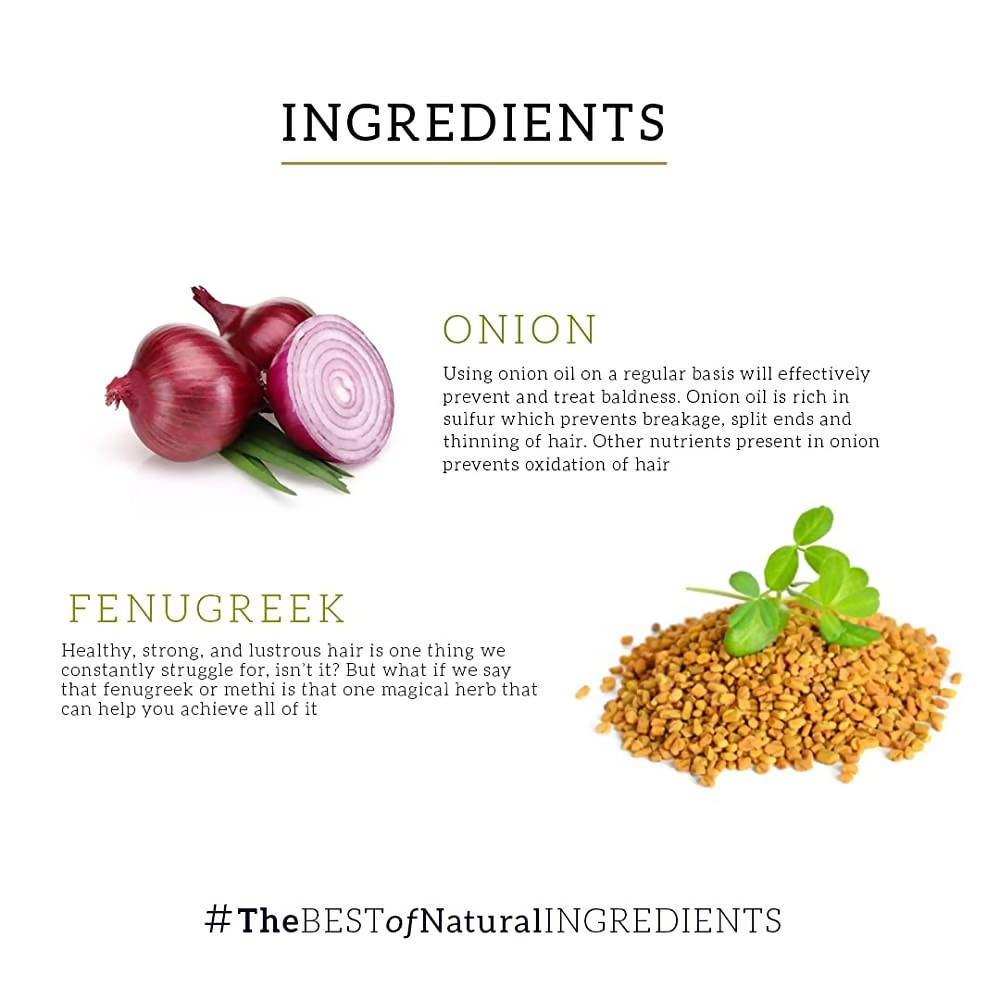 Khadi Natural Onion & Fenugreek Hair Mask | Grocsy