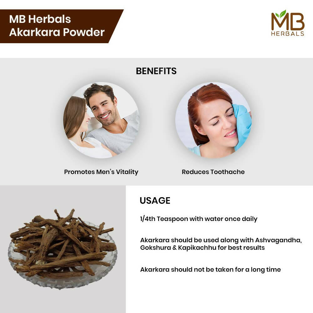 MB Herbals Akarkara Powder | Grocsy