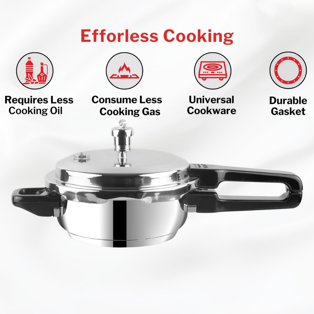 Vinod Stainless Steel Pressure Cooker Outer Lid | Grocsy
