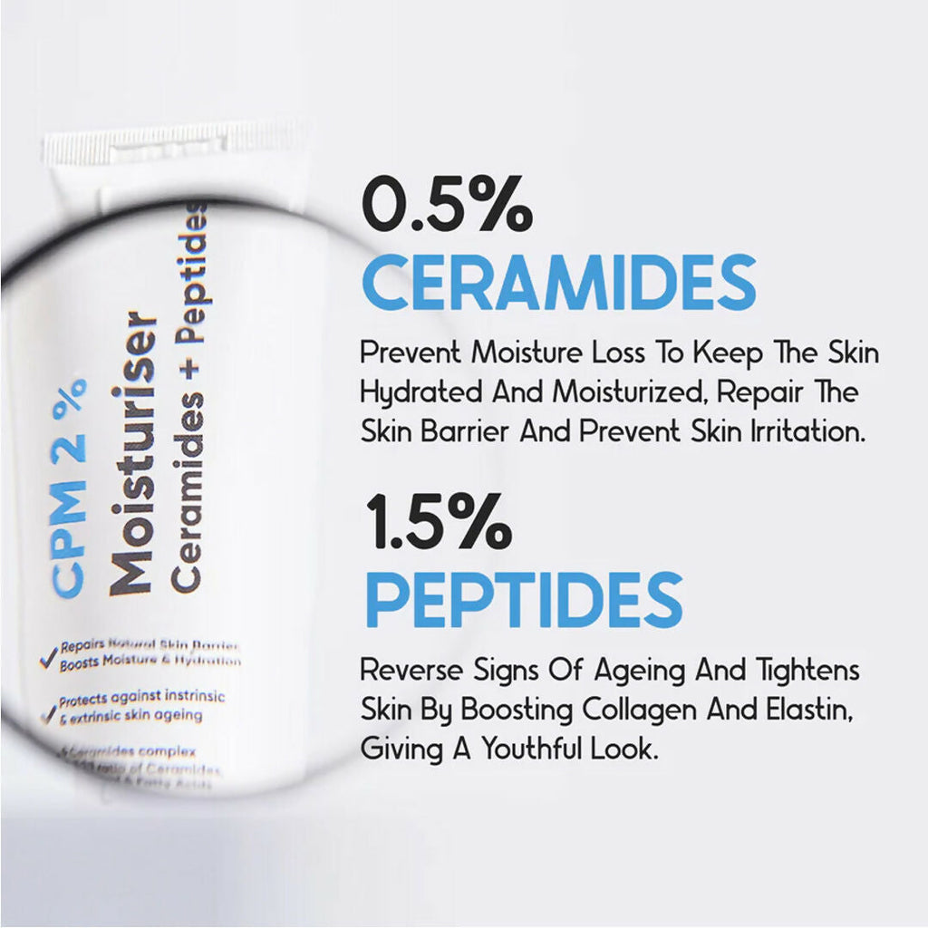 Cos-IQ CPM 2% Ceramides & Peptides Moisturizer | Grocsy