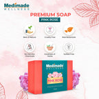 Medimade Wellness Pink Rose Premium Soap | Grocsy