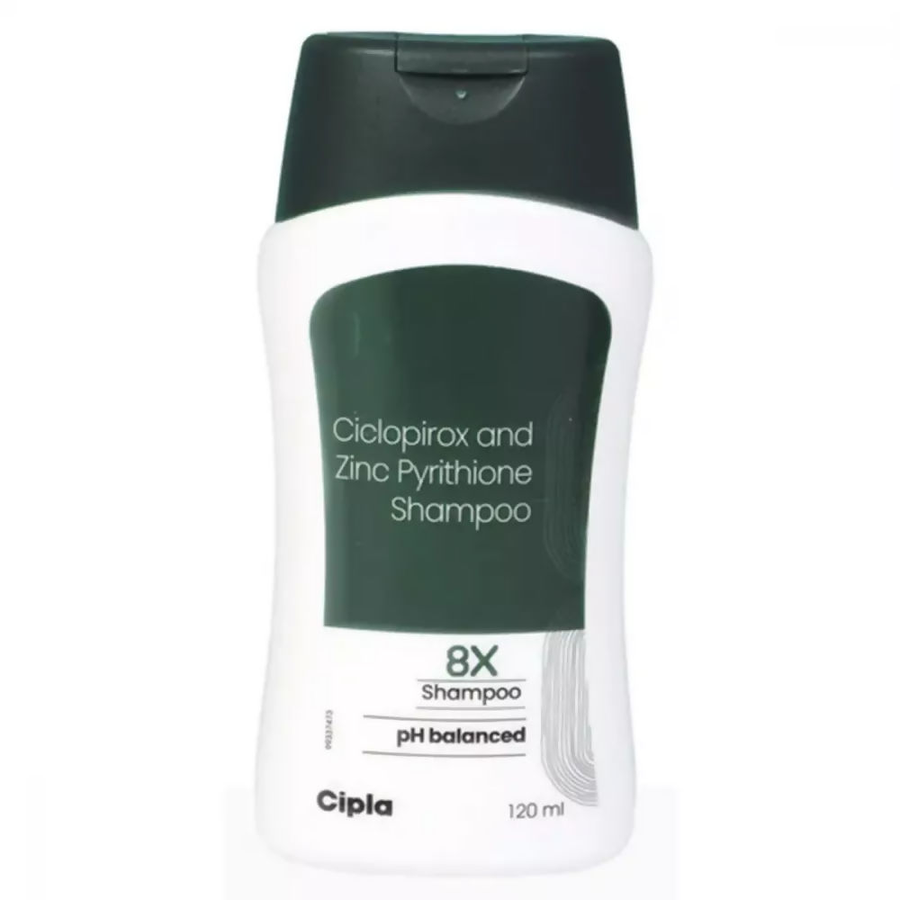 Cipla 8X Shampoo with pH Balanced | Grocsy