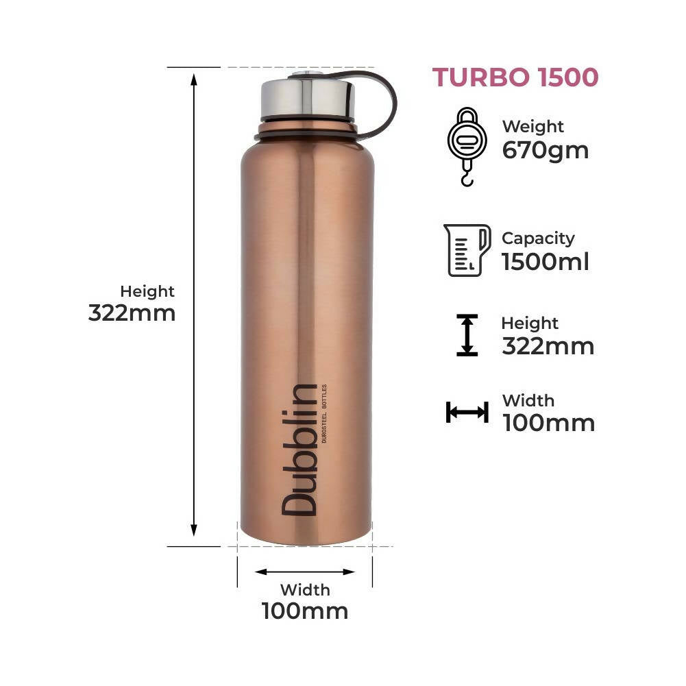 Dubblin Turbo Vacuum Bottle | Grocsy