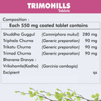 Herbal Hills Ayurveda Trimohills Tablets | Grocsy