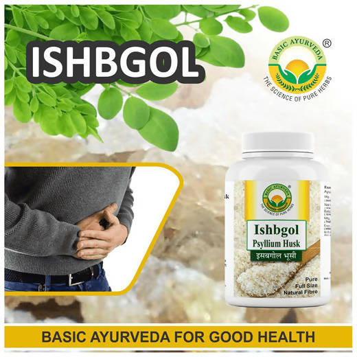Basic Ayurveda Ishbgol Psyllium Husk | Grocsy