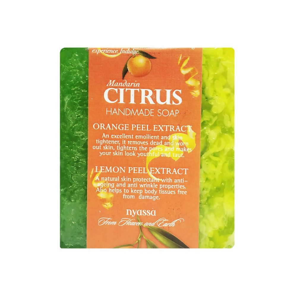 Nyassa Mandarin Citrus Soap Orange & Lemon Extracts | Grocsy