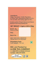 A-One ICE TEA Peach Flavour Instant | Grocsy