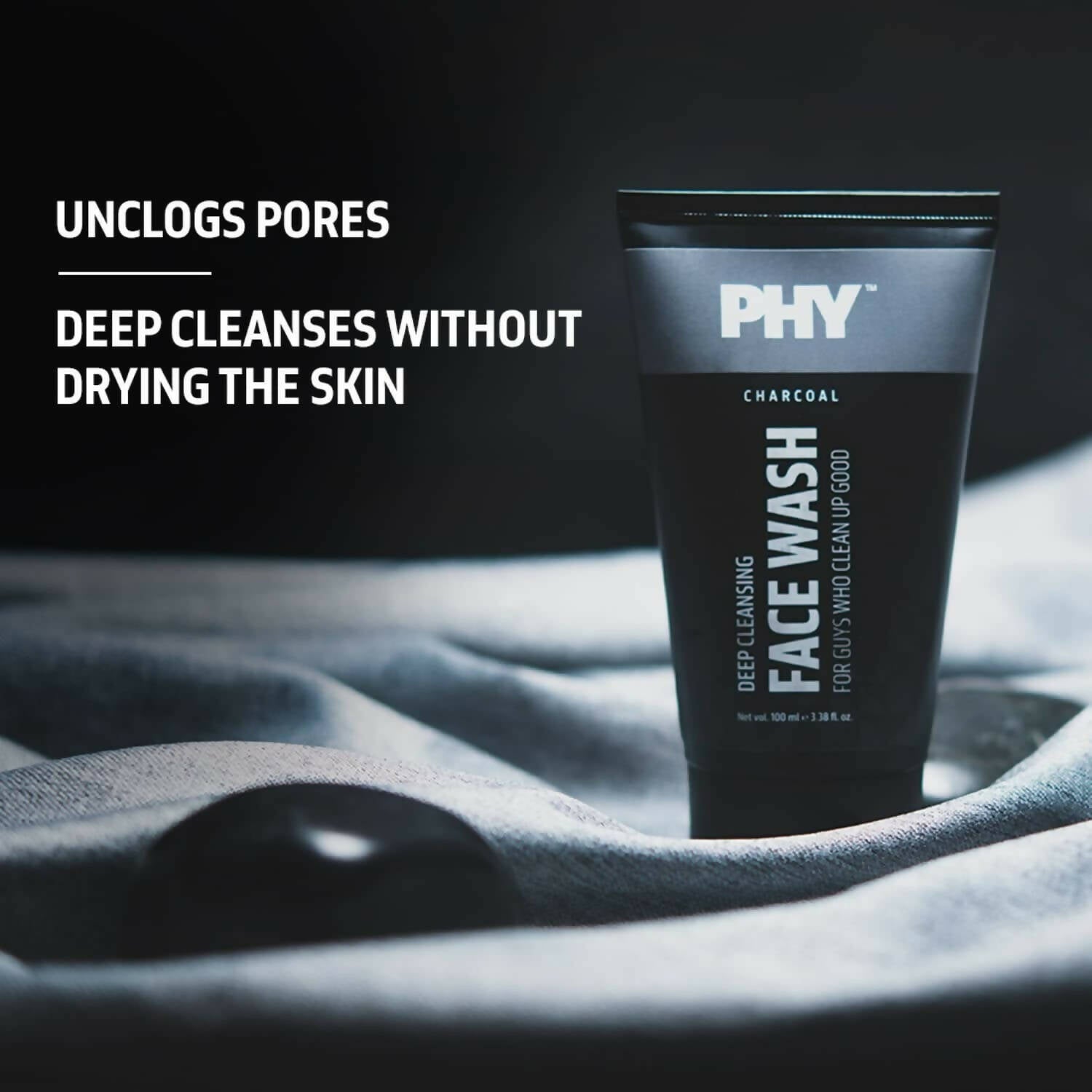 Phy Charcoal Face Wash | Grocsy
