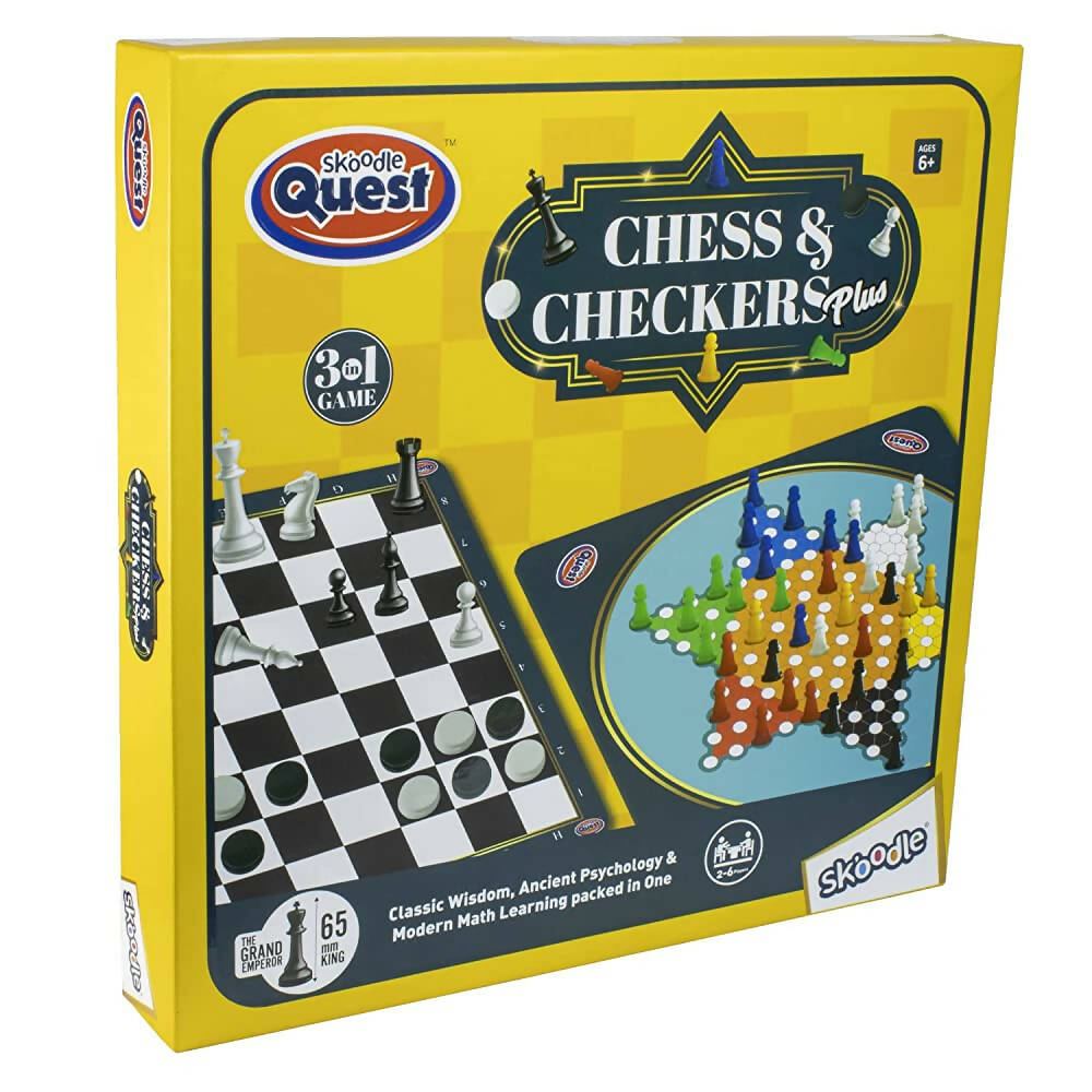 Skoodle Quest Chess & Checkers Plus | Grocsy