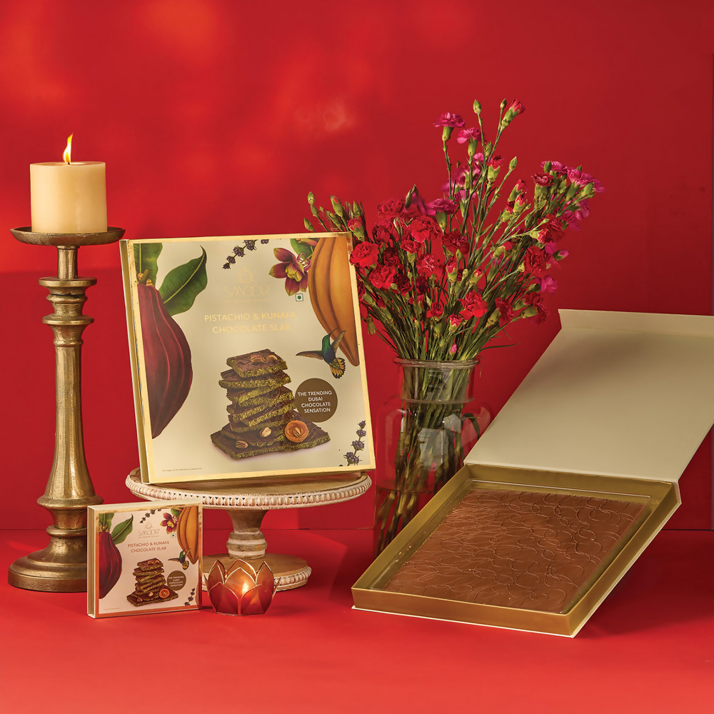 Smoor Pistachio & Kunafa Barks Slabs Chocolates | Grocsy