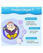 AHC Baby & Kids Cooling Gel Patch For Fever Colour changing Patch - 4 Pcs | Grocsy