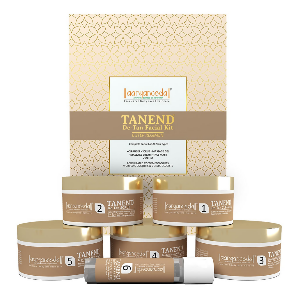 Aaryanveda - Tanend De-Tan Facial Kit | Grocsy