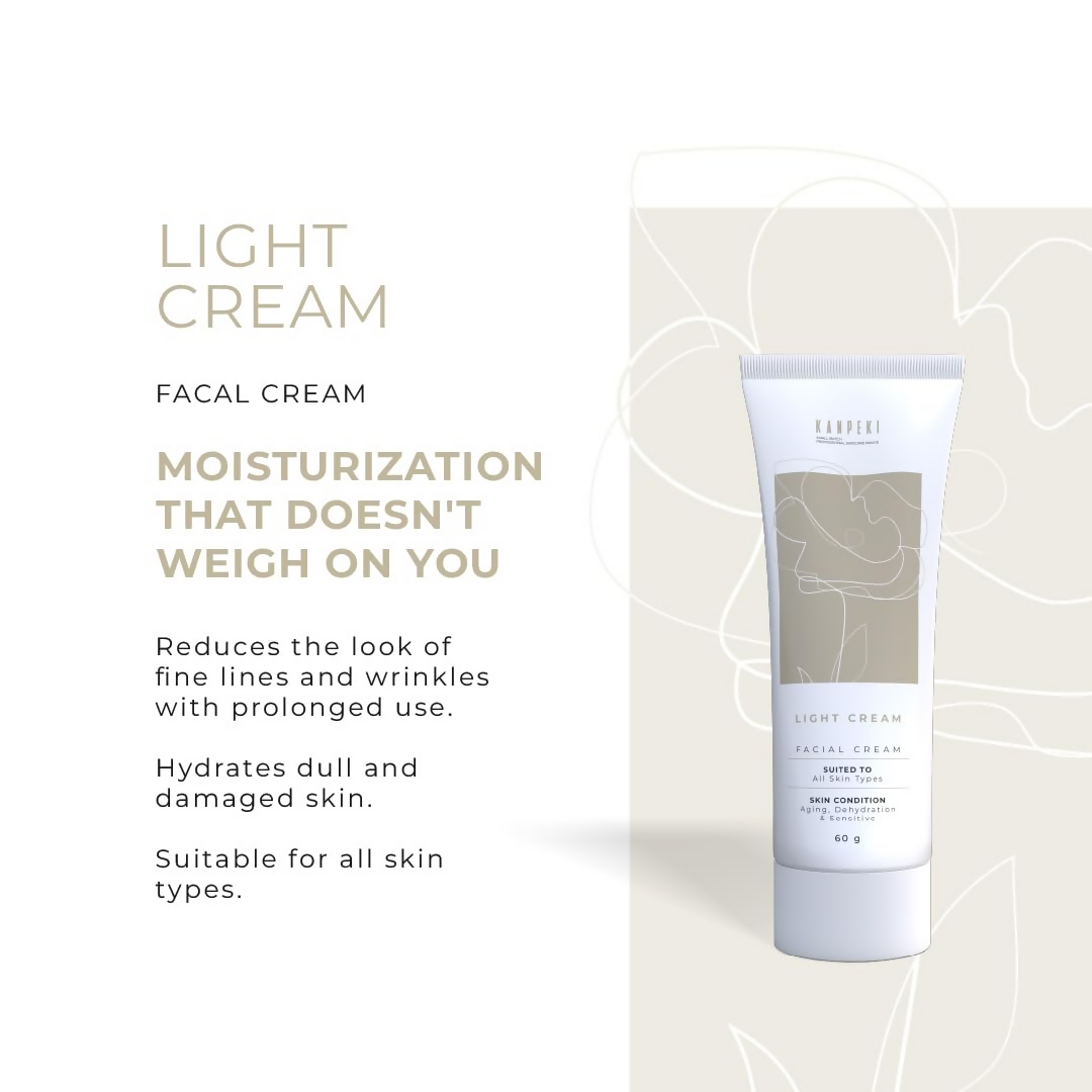 Kanpeki Light Facial Cream Counteracts Signs of Ageing | Grocsy