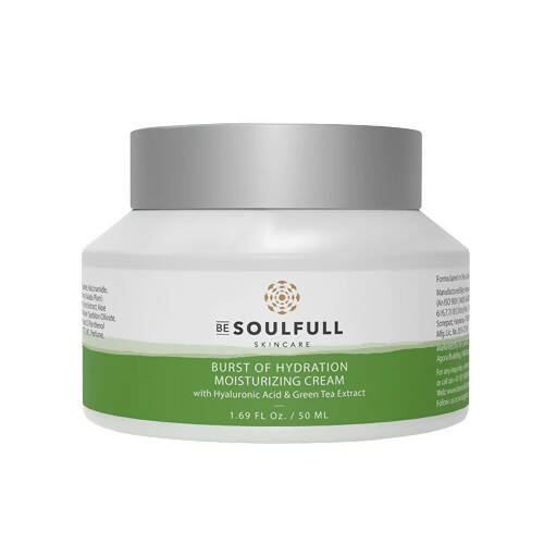 Be Soulfull Burst Of Hydration Moisturizing Cream | Grocsy