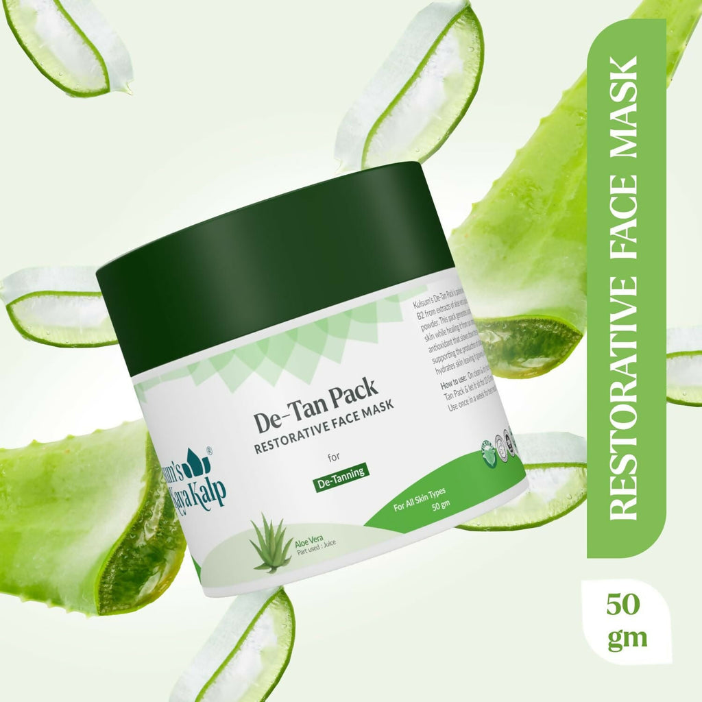Kulsum's Kaya Kalp Herbals De-Tan Pack For De -Tanning | Grocsy